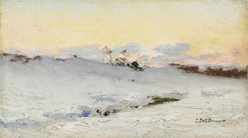 "Pictură. Peisaj" by Ivan Pavlovich Pokhitonov