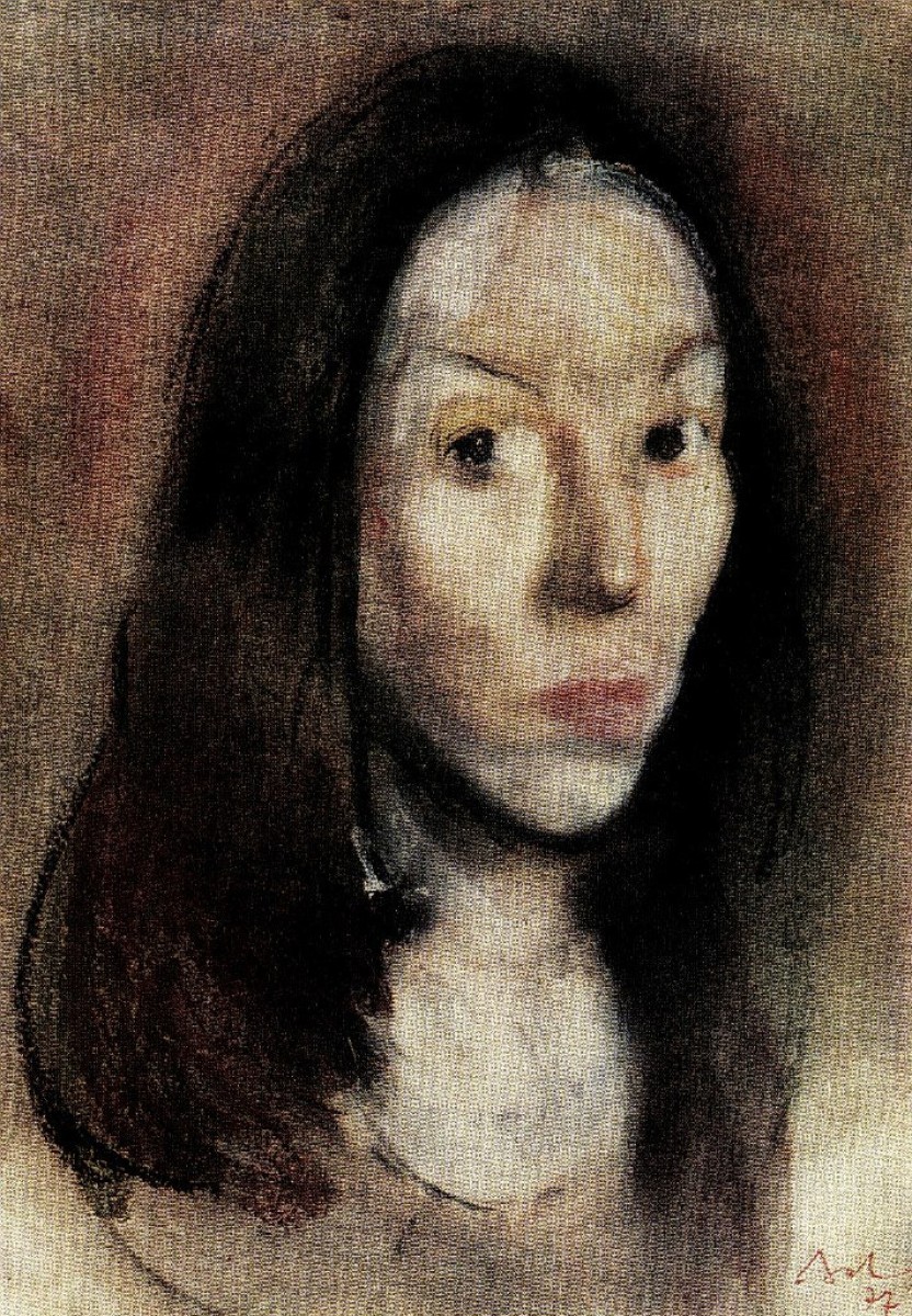 "Pictură. Portret" by Corneliu Baba