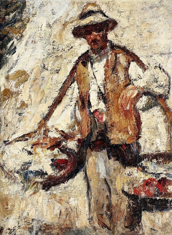 "Composition. Figure" by Rudolf Schweitzer-Cumpăna
