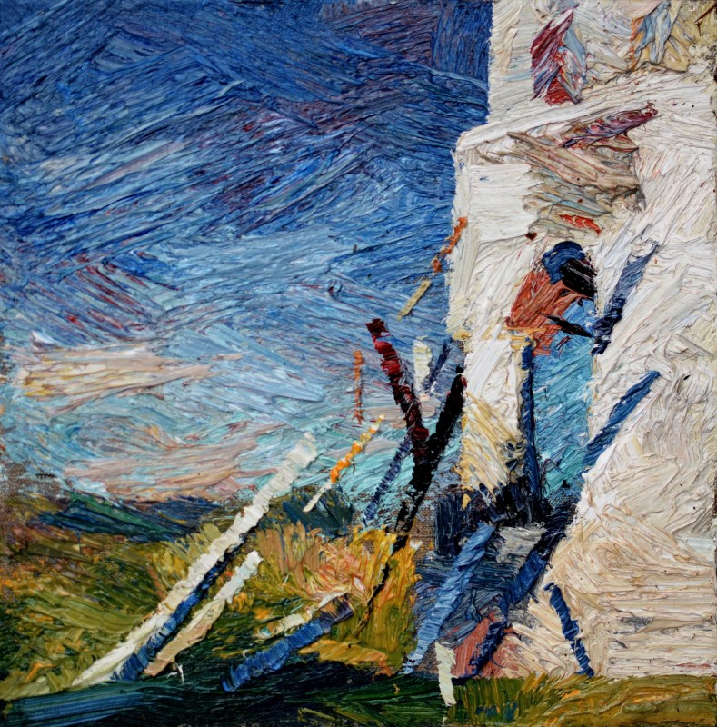 "Живопись. Пленэр. Пленэр в Румынии" by Cаролина Леагул, масло / холст