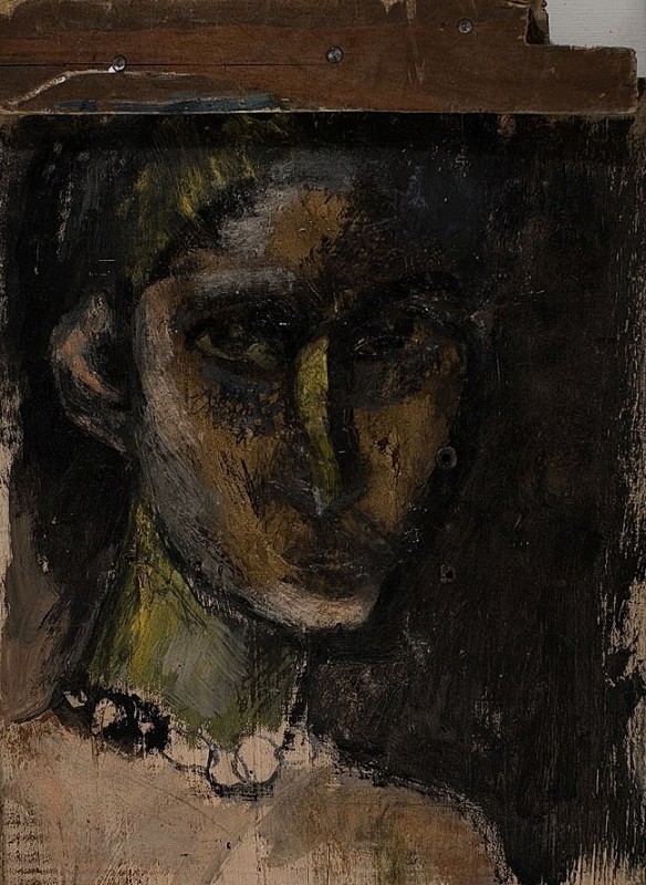 "Painting. Portrait" by Tjaarke Maas