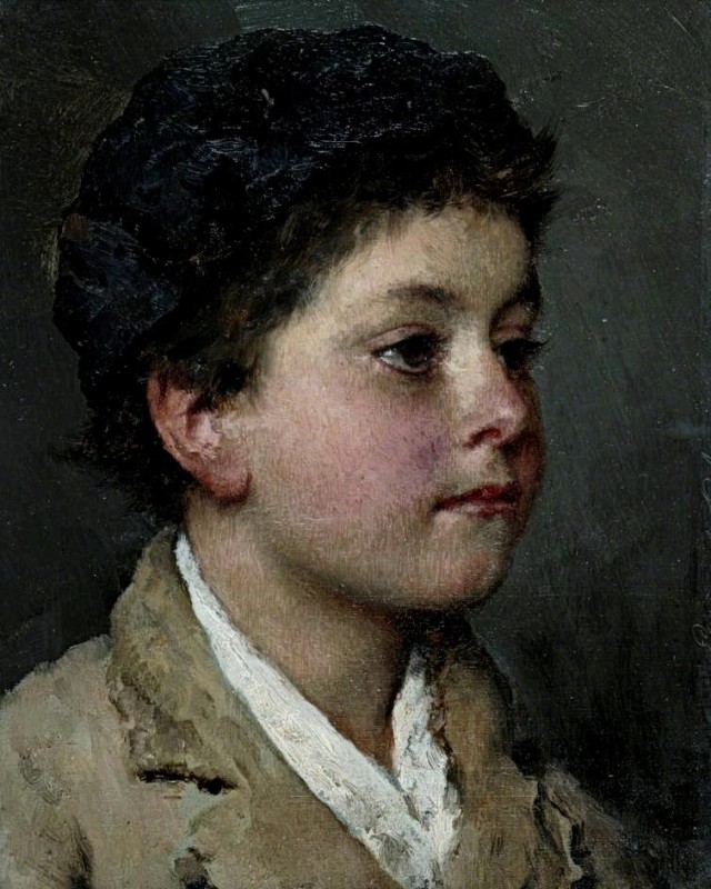 "Painting. Portrait" by Eugene de Blaas