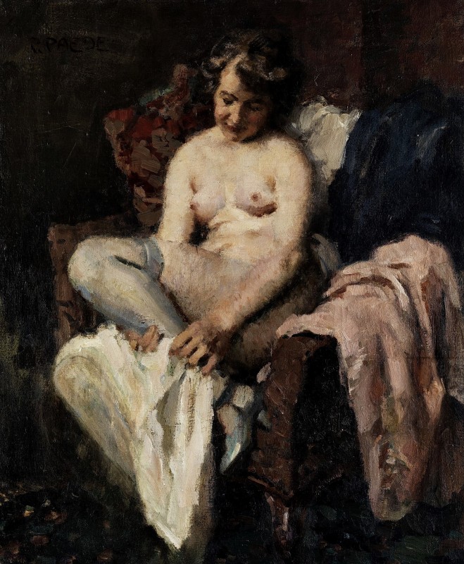 "Painting. Nude" by Paul Paede