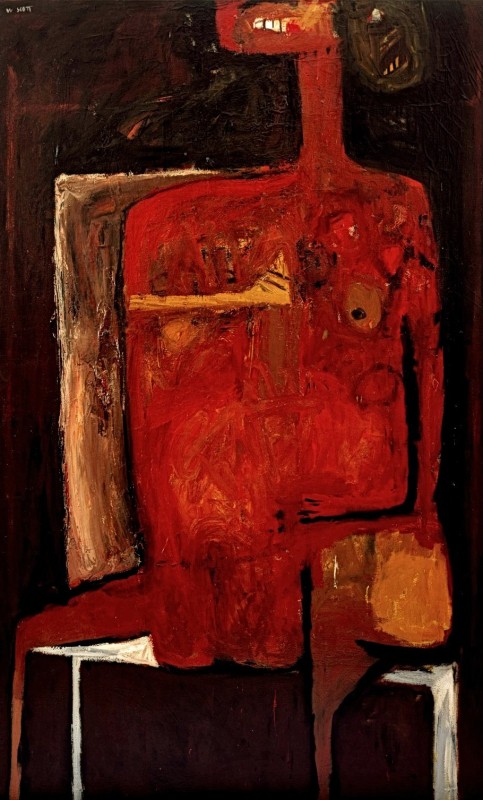 "Pictură. Abstract" by William Scott