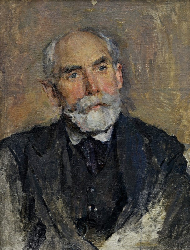 "Painting. Portrait" by Pavel Gavrilovich Volokidin