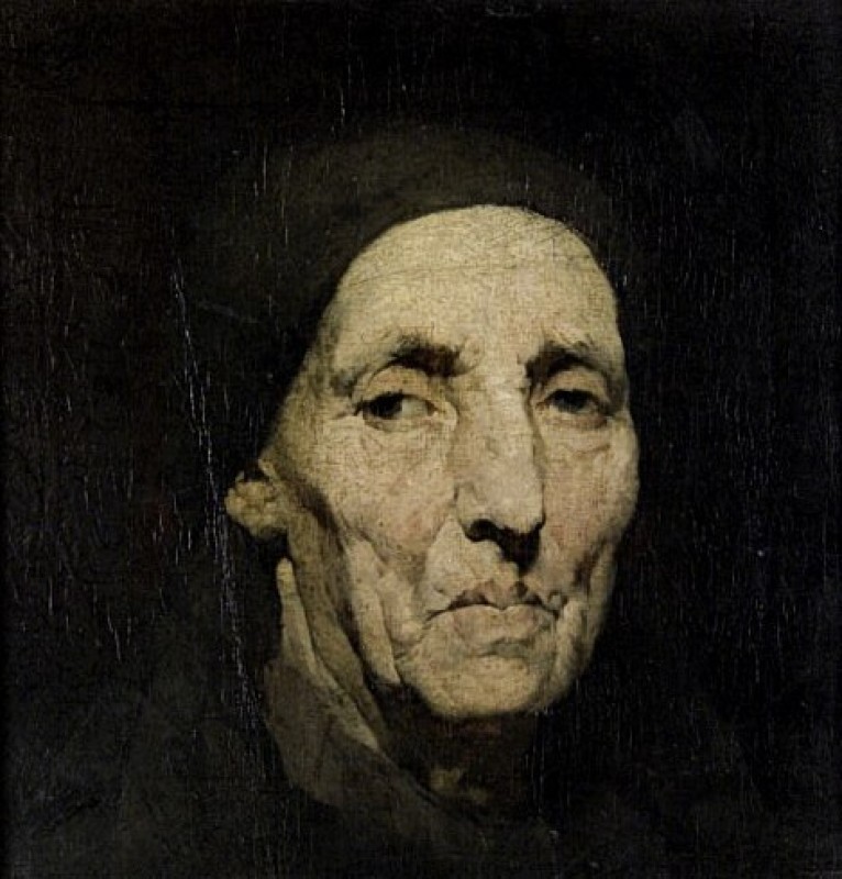 "Painting. Portrait" by Jenő Gyárfás
