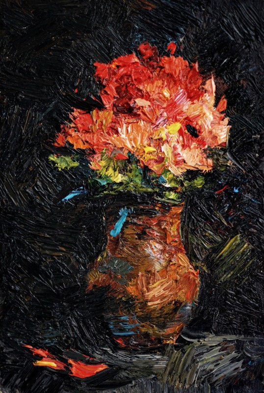 "Живопись. Этюд. Продолжительный" by Нина Апостол, 300x200mm, масло / холст