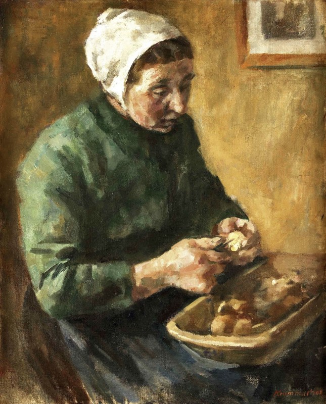 "Pictură. Figură / semifigură" by Karl Krummacher