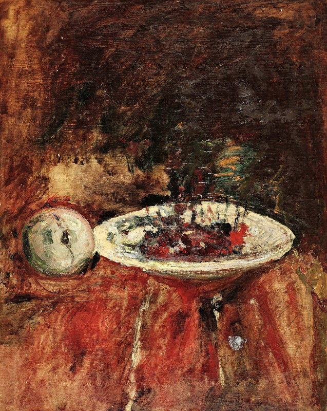"Pictură. Natură statică" by Arturo Tosi
