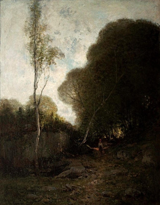 "Painting. Landscape" by Nicolae Grigorescu