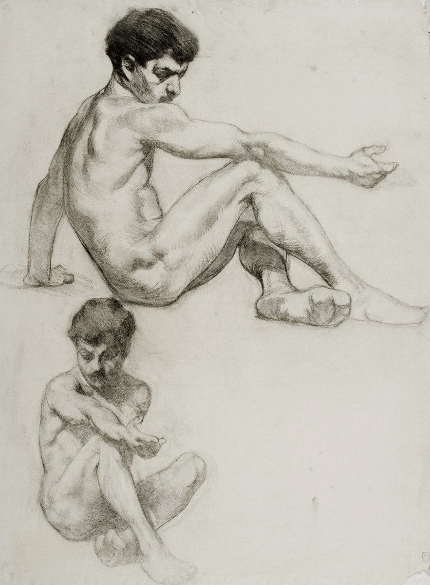 "Desen. Nud" by Dmitry Nikolaevich Kardovsky