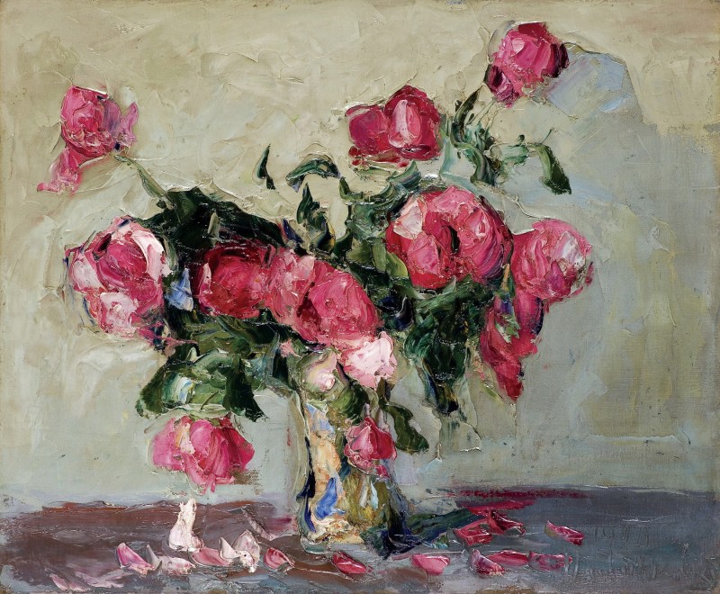 "Painting. Flowers" by Vladimir de Terlikowski