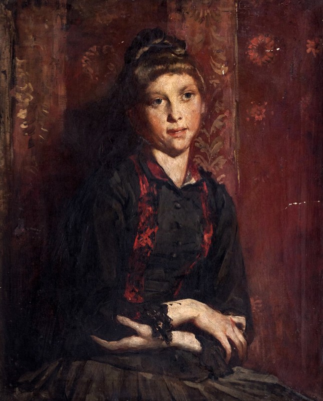 "Painting. Figure. Gypsum, head, hands, feet" by 19 th. -