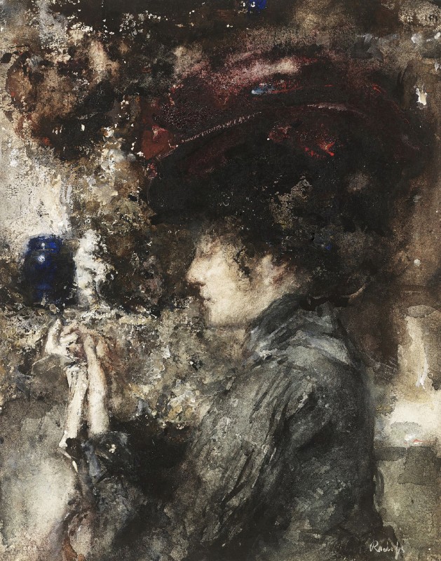 "Painting. Portrait" by Albert Roelofs