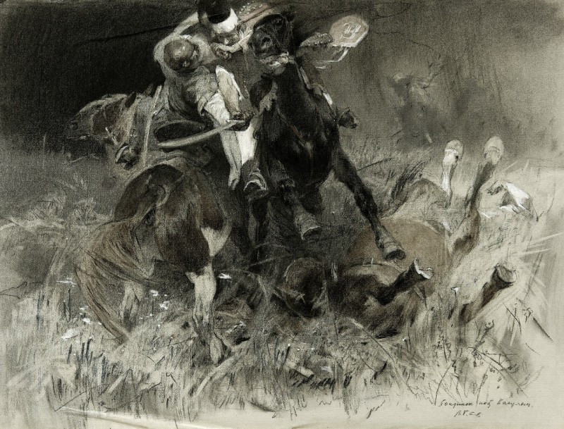 "Drawing. Historical" by Leonid Grigoraşenco