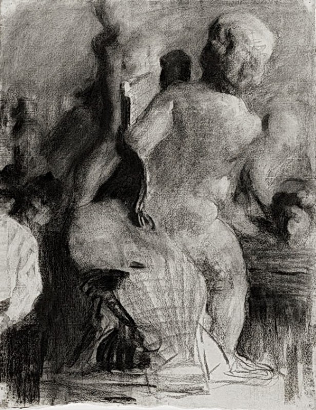 "Drawing" by Thomas Pollock Anshutz