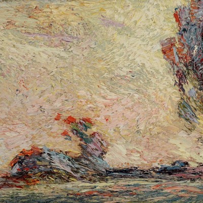 "Pictură. Peisaj. Pleinair" by Anatol Ghimpu, ulei pe pânză