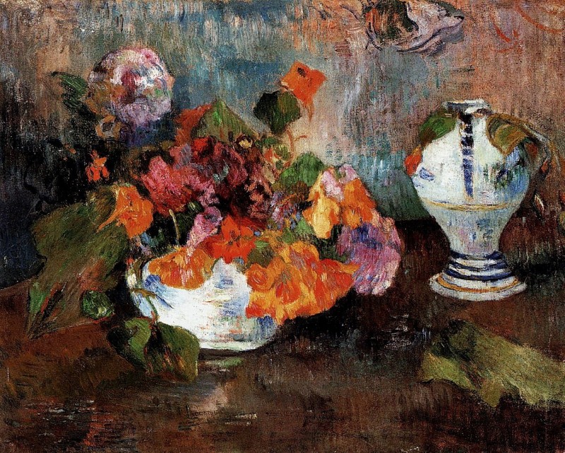 "Painting. Still life" by Paul Gauguin
