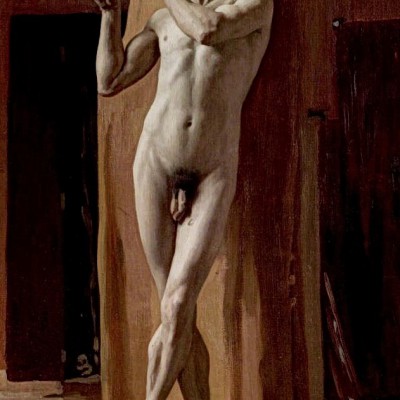 Академическая живопись. Мужская обнаженка