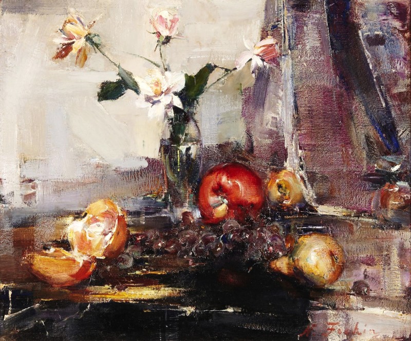 "Painting. Still life" by Nicolai Fechin