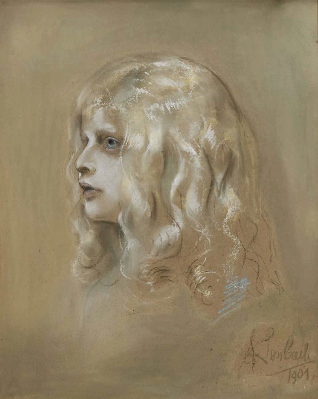 "Desen. Portret" by Franz von Lenbach