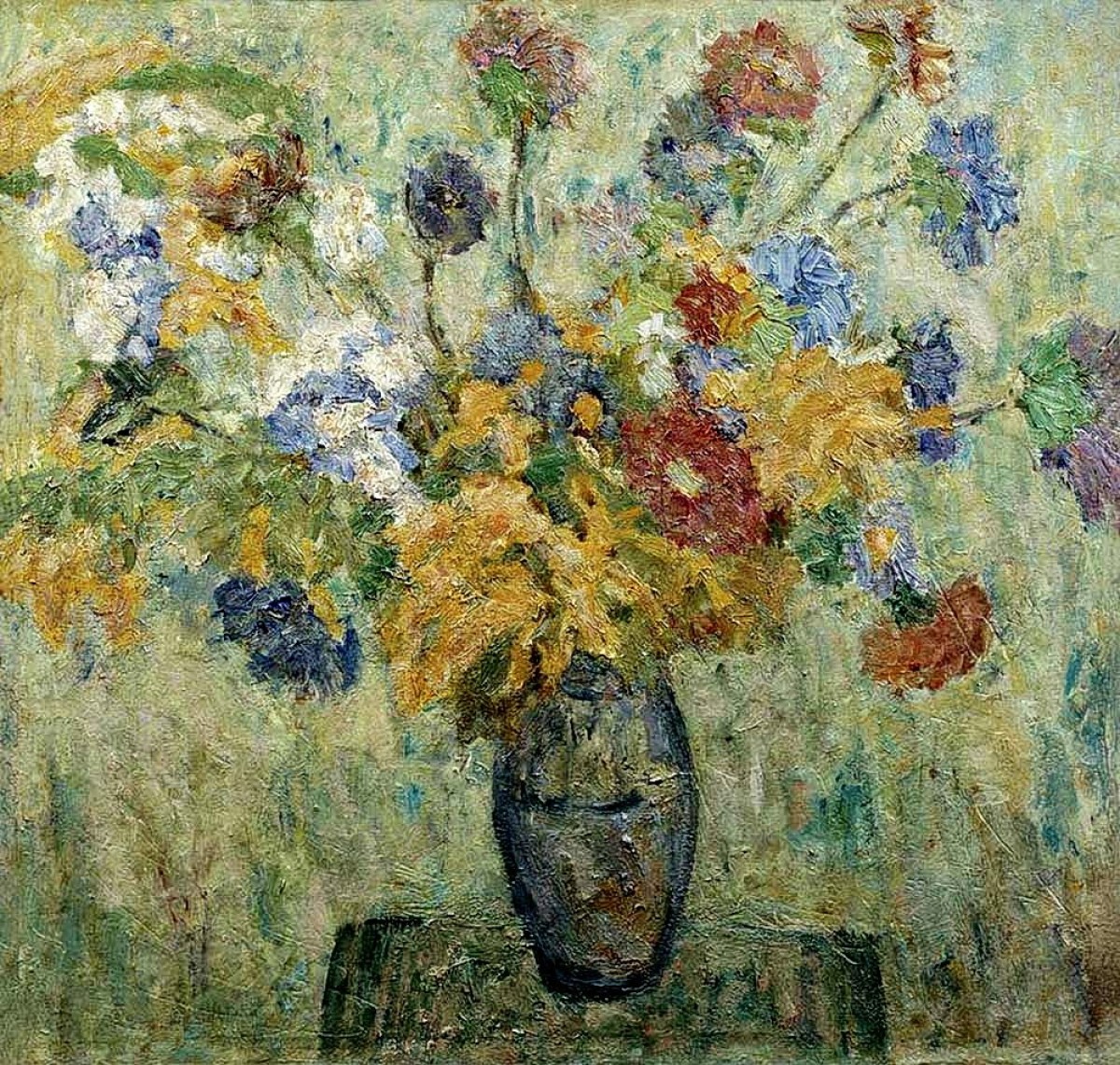 "Painting. Flowers" by Robert Falk