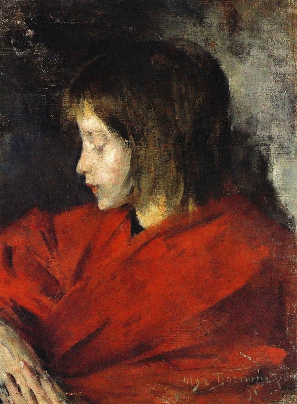 "Painting. Figure" by Olga Boznańska