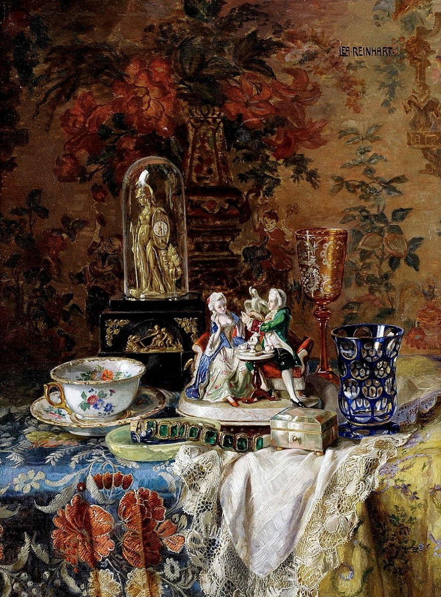 "Pictură. Natură statică" by Lea Reinhart