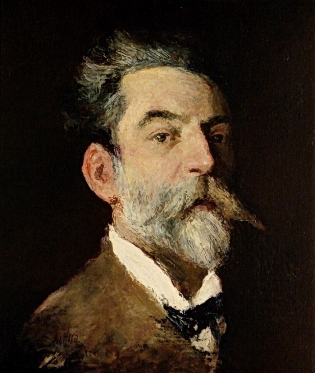 "Pictură. Portret" by F. Luis Mora