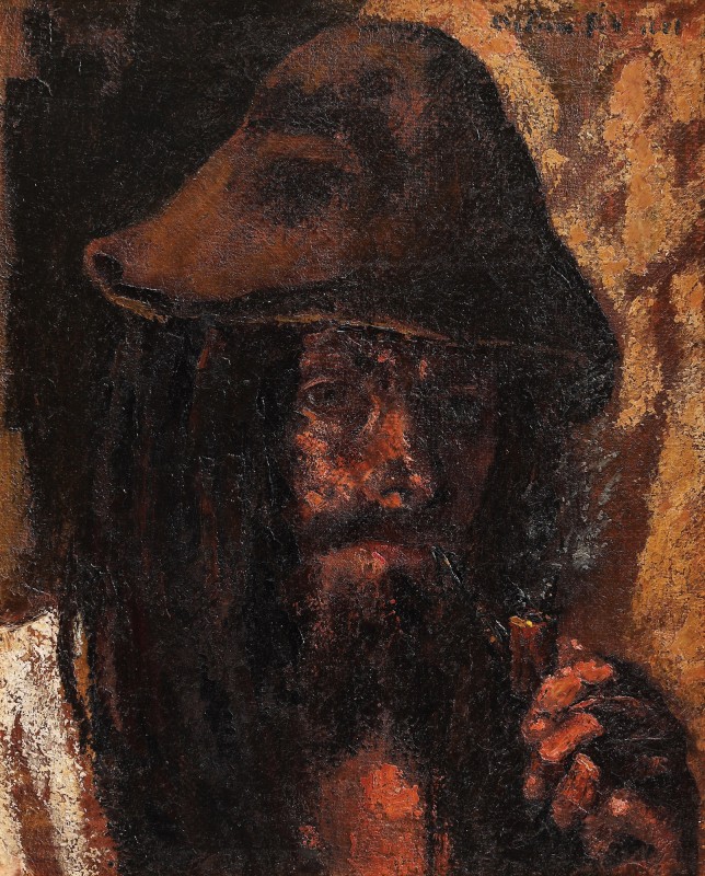 "Painting. Portrait" by Octav Băncilă