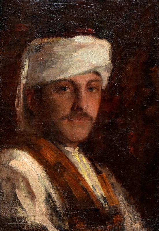 "Pictură. Portret" by Nicolae Vermont