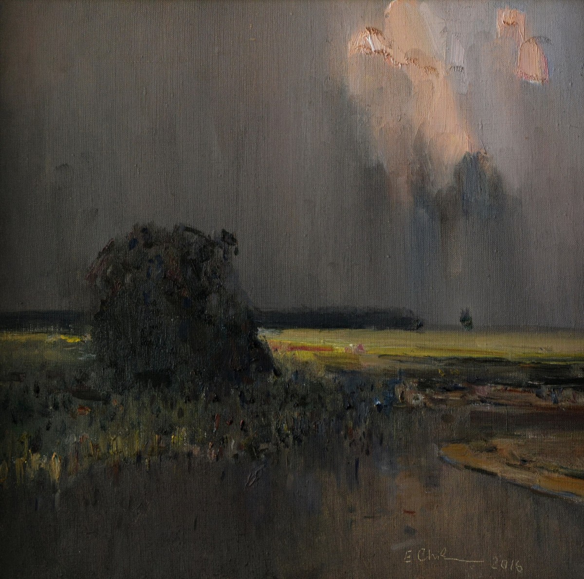 "Painting. Landscape. Pleinair" by Emil Childescu