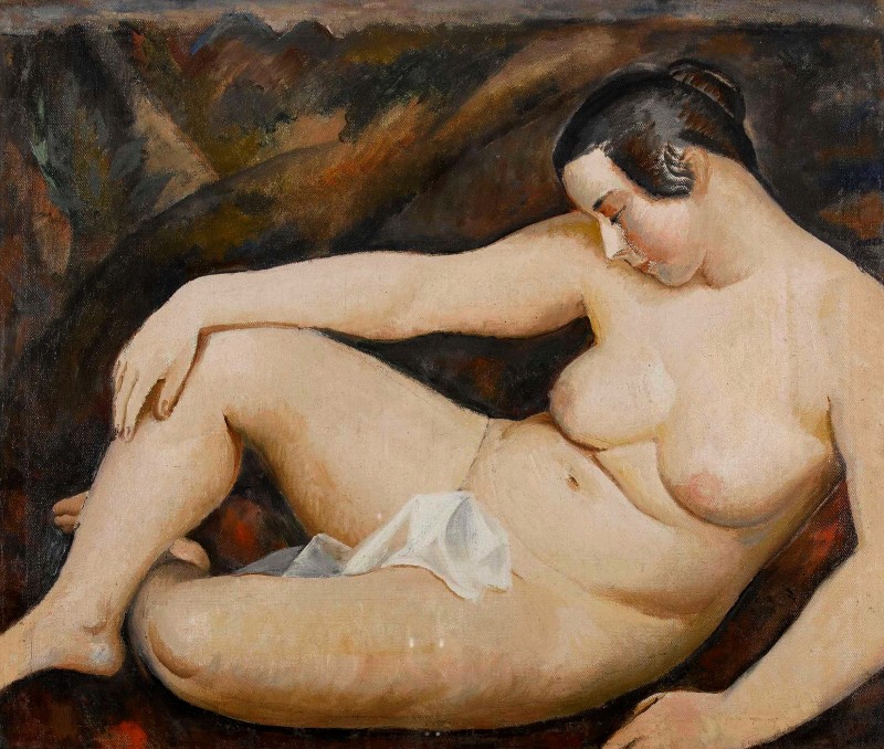 "Painting. Nude" by Théophile Robert