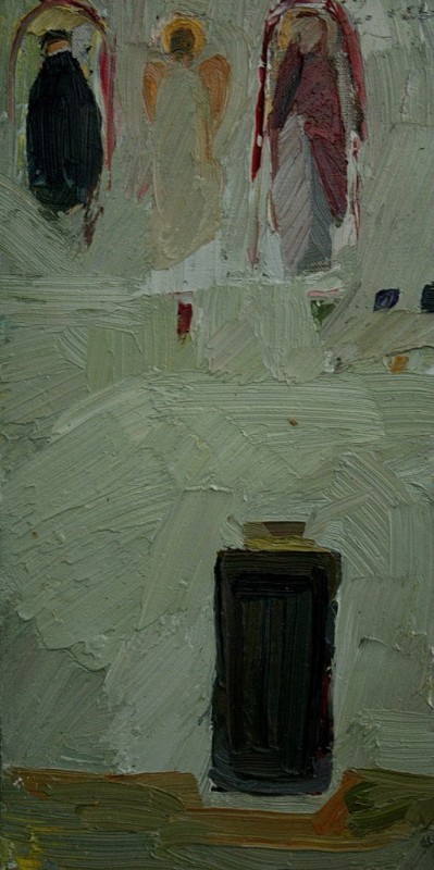 "Studiu" by Rodica Dubasari, 2013, oil on canvas