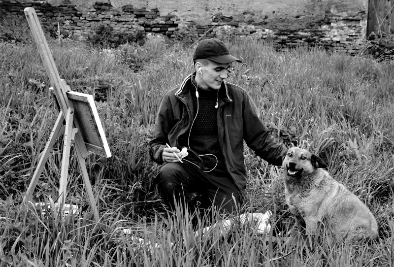 Spring pleinair with students in Transilvania. April - May 2019