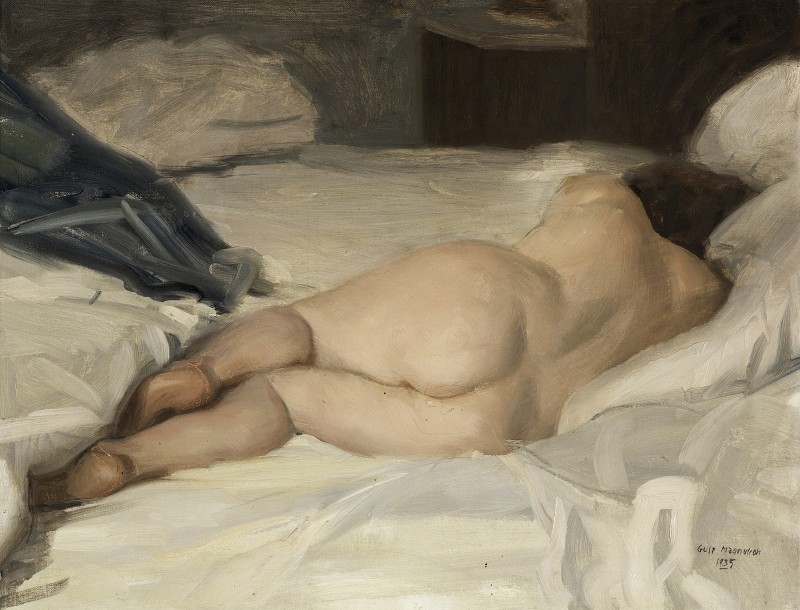 "Painting. Nude" by Gustaf Magnusson