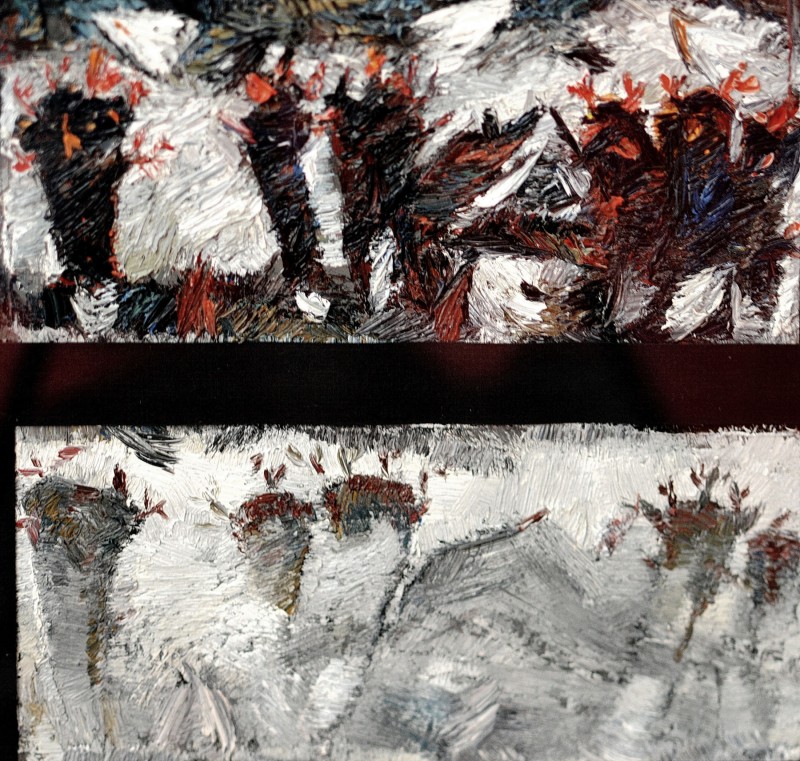 "Compoziție. Peisaj" by Vlada Cibuc, 2016