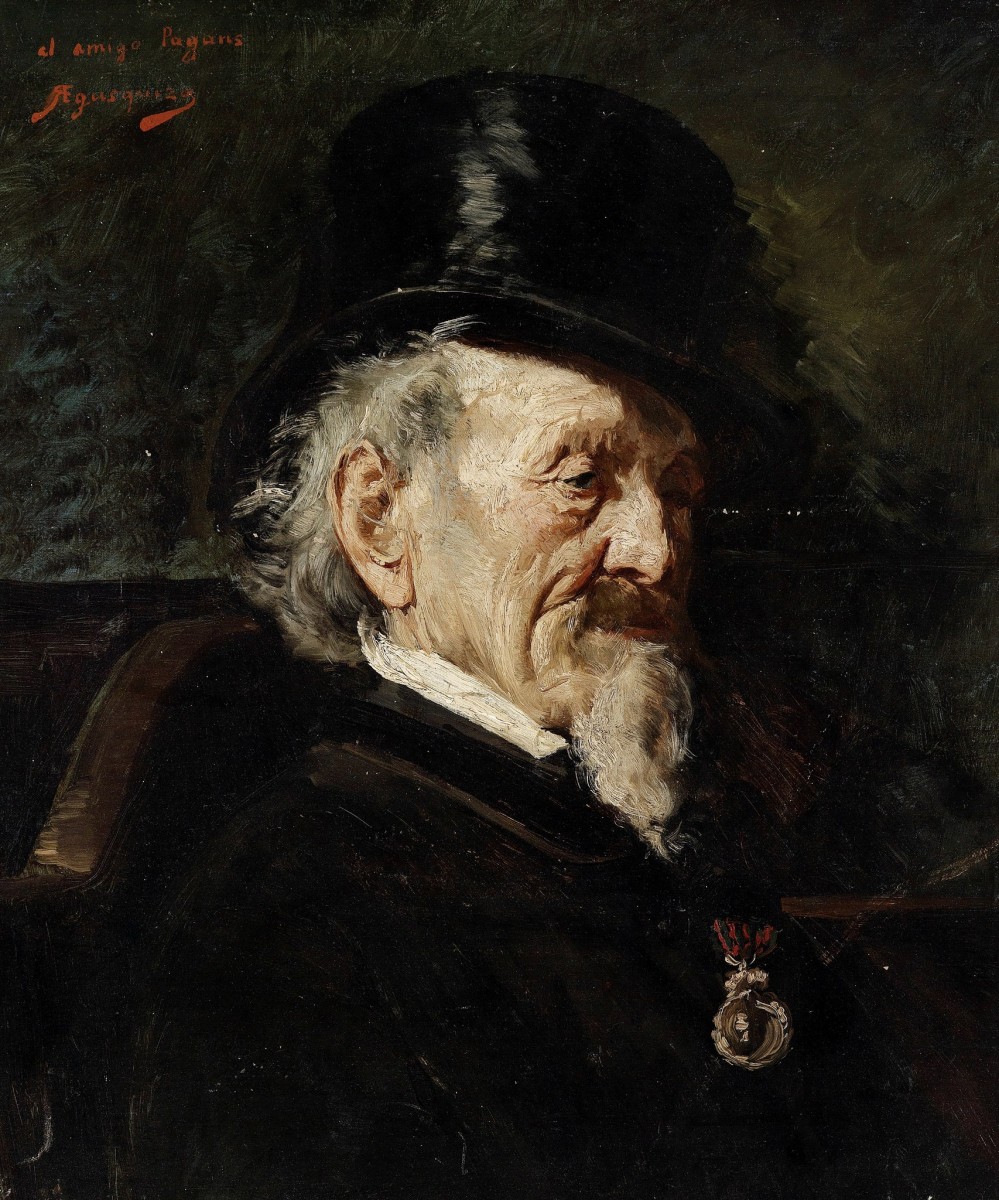 "Painting. Portrait" by Rogelio de Egusquiza