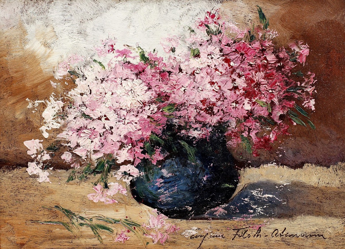 "Painting. Flowers" by Eugenia Filotti Atanasiu