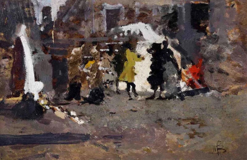 "Composition" by Mosè Bianchi