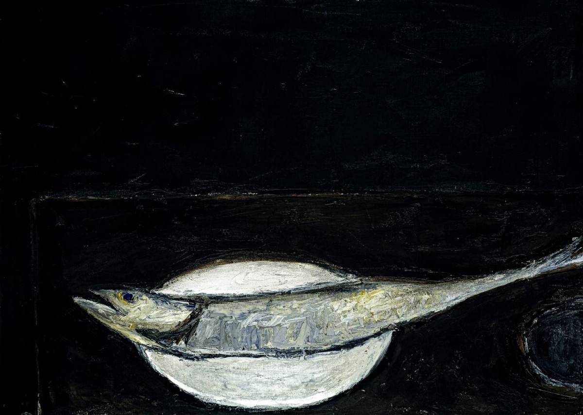 "Pictură. Natură statică" by William Scott