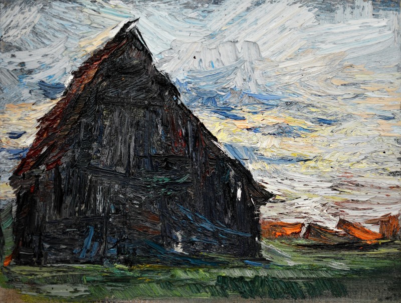 "Painting. Pleinair. Pleinair romania" by Doina Mîndrean, oil on canvas