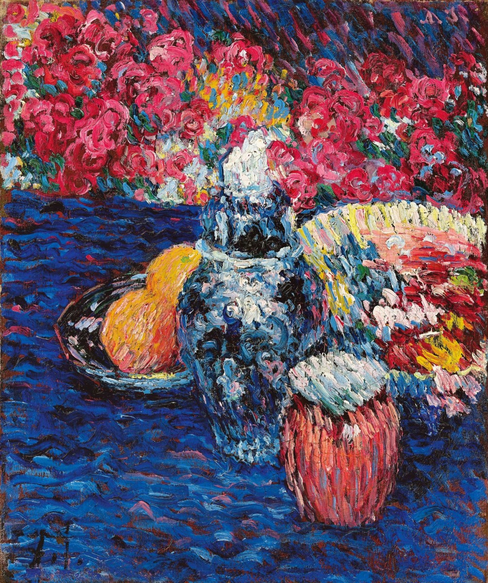 "Painting. Still life" by Alexej von Jawlensky