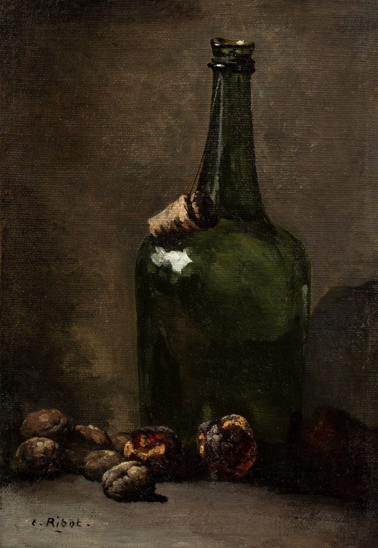 "Pictură. Natură statică" by Théodule Ribot