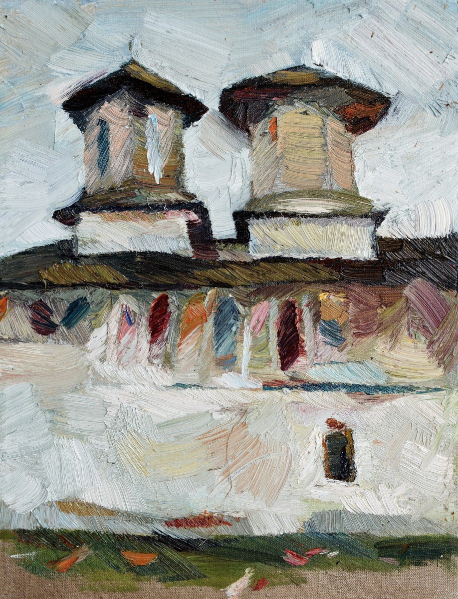 "Pictură. Pleinair. Pleinair România" by Sanda Ceban, ulei pe pânză
