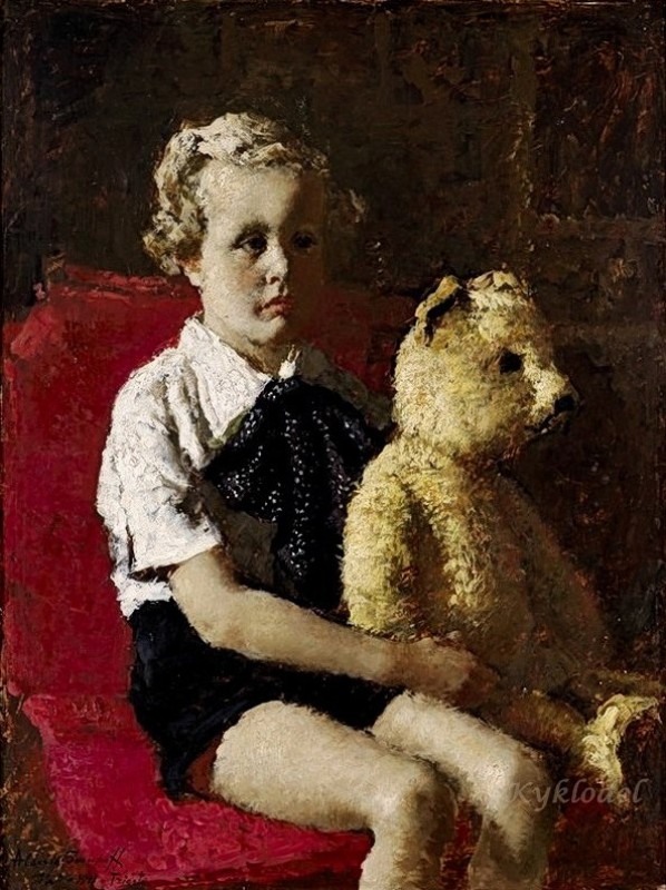 "Painting. Portrait" by Aleksei Vladimirovich Isupov