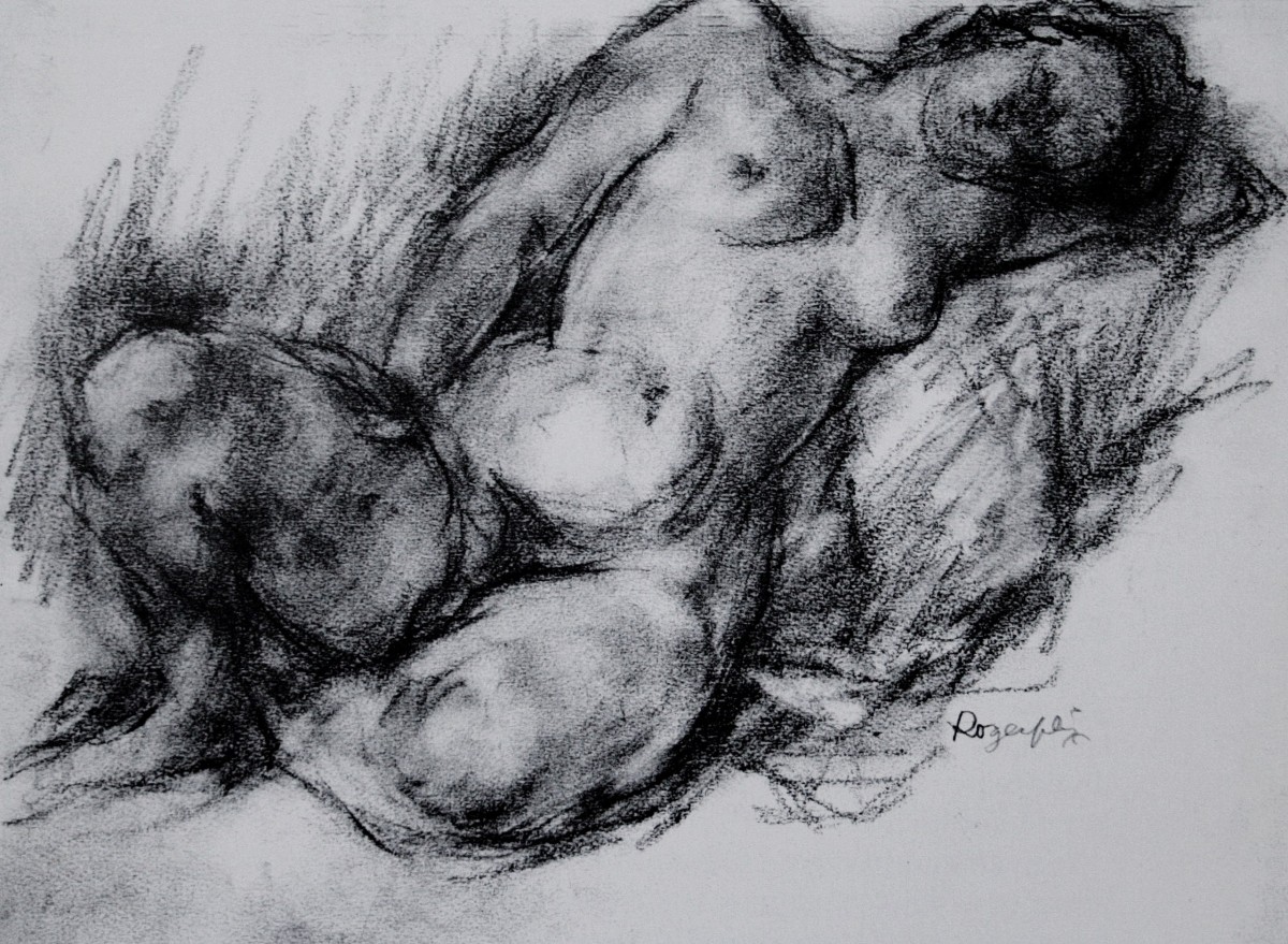 "Рисунок. Обнаженка" by Рогер Плин