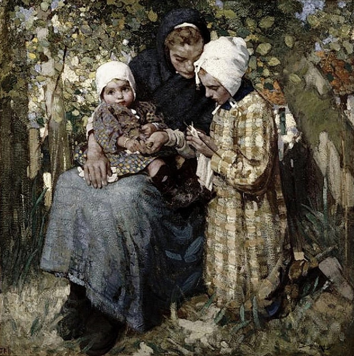 "Painting. People" by William Lee Hankey