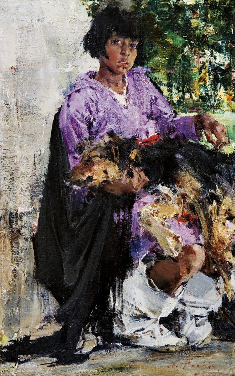 "Composition" by Nicolai Fechin