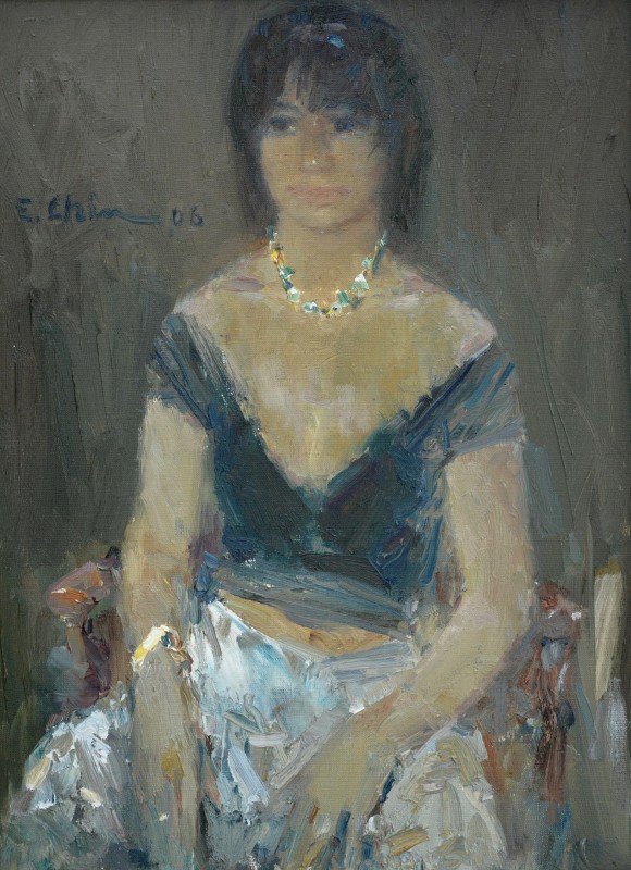 "Painting. Figure" by Emil Childescu